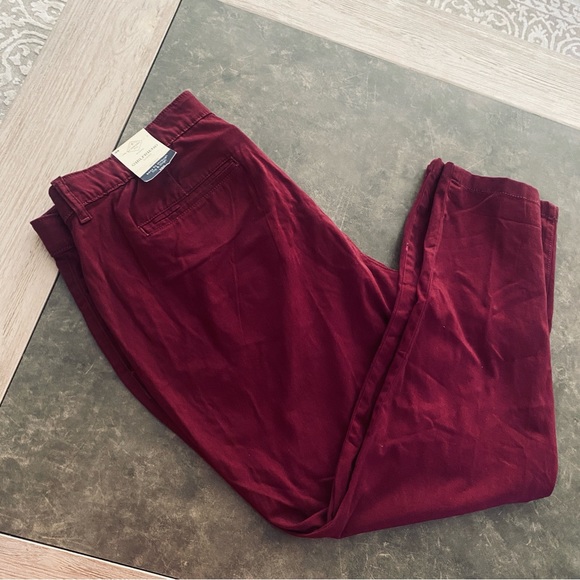 St. John's Bay Women's Relaxed Fit Girl Friend Chino Pant - Picture 6 of 15